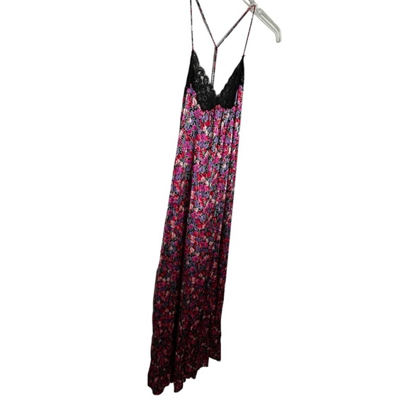 Vintage‎ Vanity Fair Nylon Floral Long Negligee - Picture 4 of 7